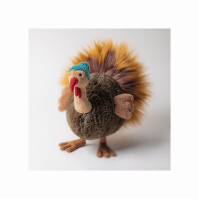 Jellycat Theo Turkey Birds USA | 37458NEQO